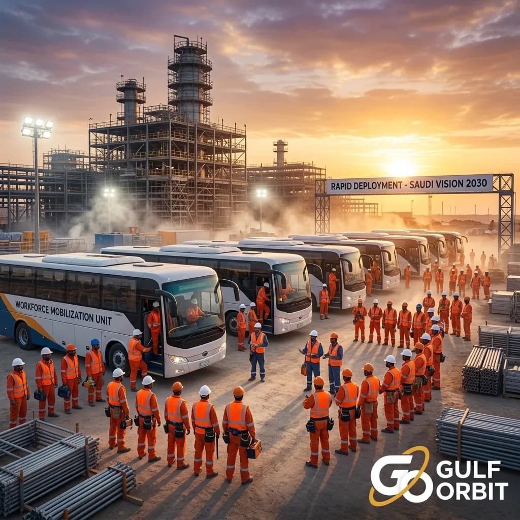 How Fast Can Gulf Orbit Arrange Scaffolding Manpower?