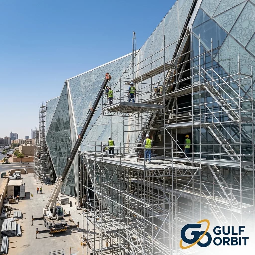 Scaffolding Rental and Erection for Saudi Projects by Gulf Orbit