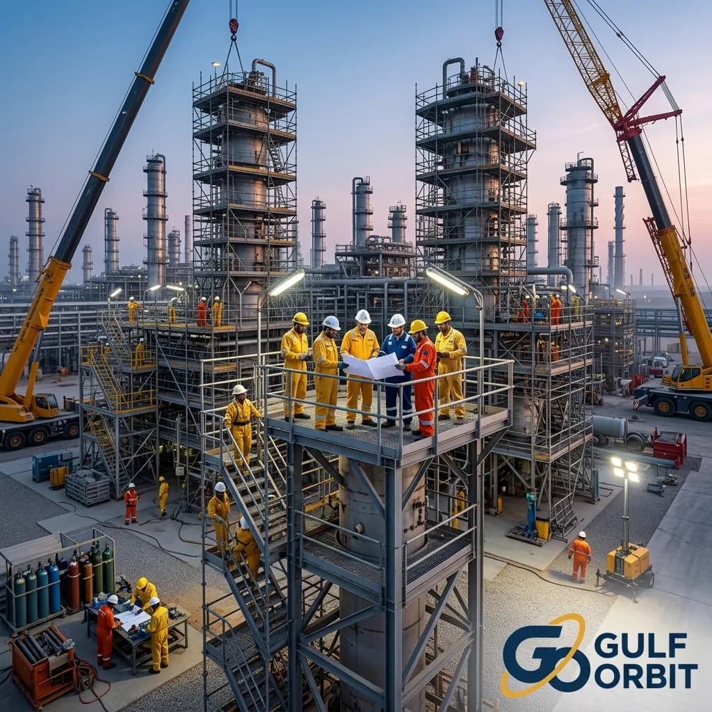 Shutdown and Turnaround Scaffolding Manpower with Gulf Orbit